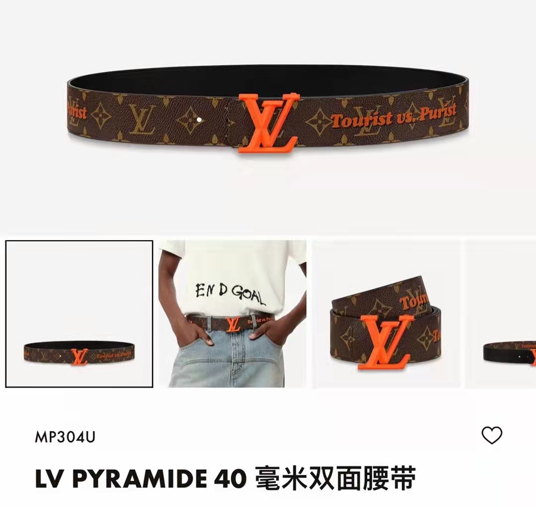 루이비통 벨트 LV Pyramide 40 MP304U